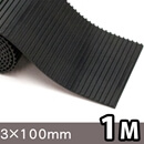 筋ゴムシート SJ02 3×100×1m【和気産業】