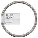 ステン リング BK-252 6MMX80MM【和気産業】