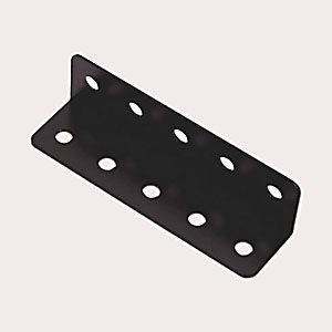 補助金具　ステイ(ロングタイプ)　(合計27枚)　おまとめ販売 補助金具ステイ BS-568 NO68 クロ【和気産業】 - 金物・DIY