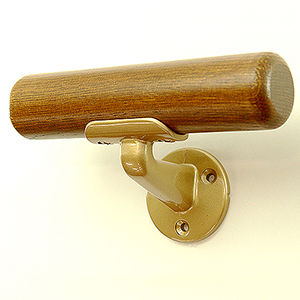 ミニ手すり HIT114 150 ミディアムオーク【和気産業】|総合金物