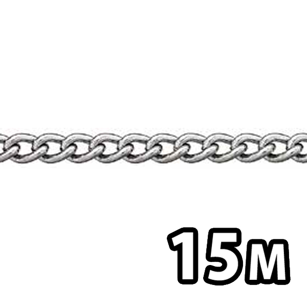 鉄 ショートマンテルチェーン R-IS 20 クローム【15M】|総合金物・DIY専門通販ショップ【金物スタイル】
