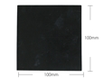 CR(クロロプレン)ゴムシート【100mm角/厚さ2mm】CRS-21【和気産業】
