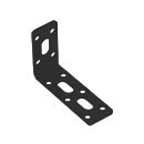 取付金具 L25-20 カチオン黒【三基鋼業】
