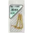 真鍮メッキ洋折釘 SH-075 32MM【和気産業】